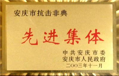 安慶市抗擊非典先進集體